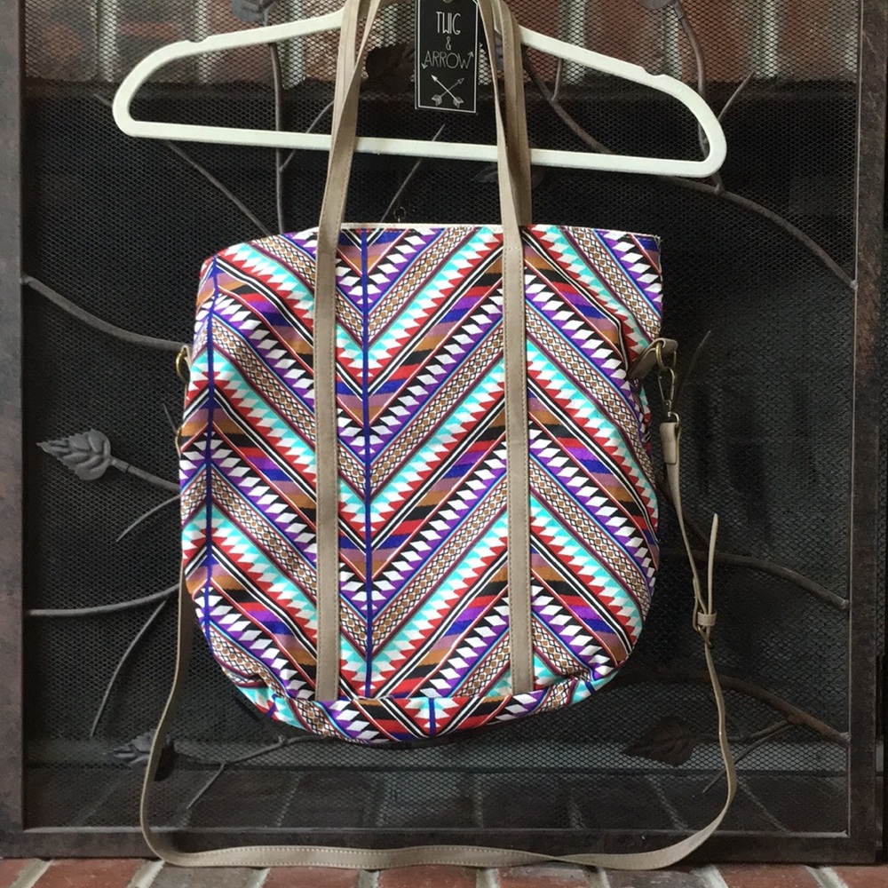 NWT Twig & Arrow Boho Crossbody tote